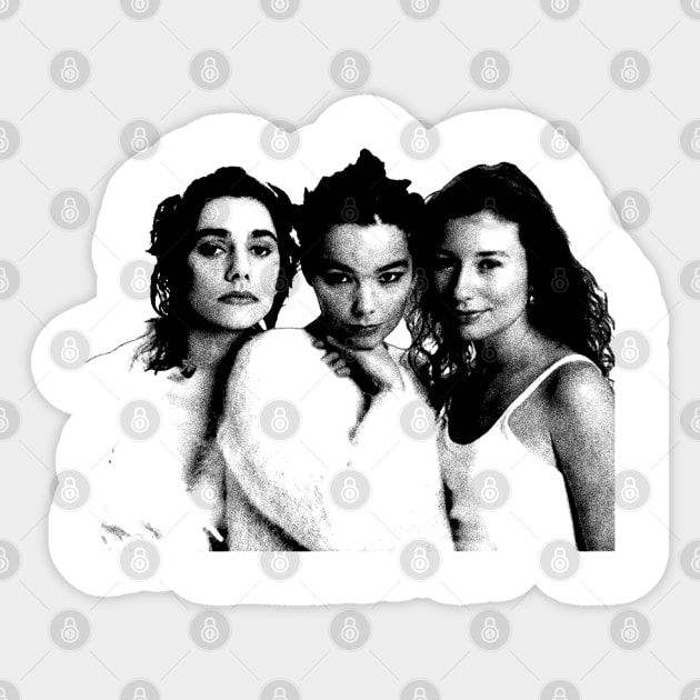 Pj Harvey Bjork Tori Amos Vintage Sticker by Amor13Fati